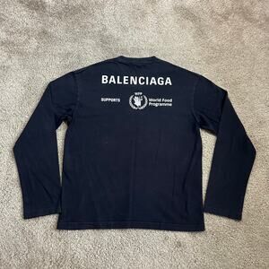 Authentic Balenciaga WFP Longsleeve Tee M